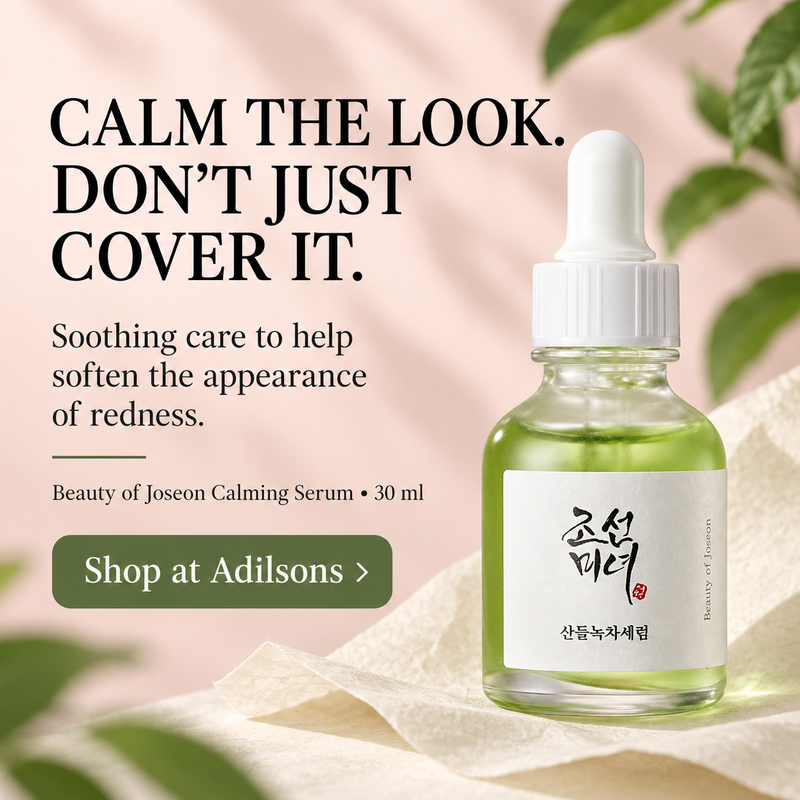 Beauty of Joseon Calming Serum 30ml — CALM THE LOOK. DON'T JUST COVER IT. | Adilsons creative 8