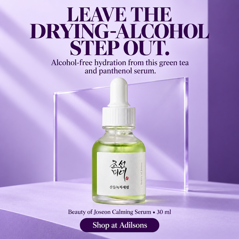 Beauty of Joseon Calming Serum 30ml — LEAVE THE DRYING-ALCOHOL STEP OUT. | Adilsons creative 10