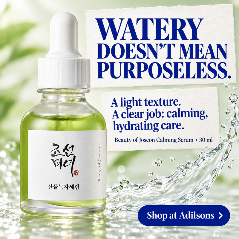 Beauty of Joseon Calming Serum 30ml — WATERY DOESN'T MEAN PURPOSELESS. | Adilsons creative 13