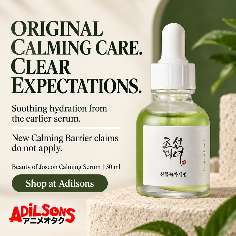 Beauty of Joseon Calming Serum 30ml — ORIGINAL CALMING CARE. CLEAR EXPECTATIONS. | Adilsons creative 15