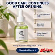 Beauty of Joseon Calming Serum 30ml — GOOD CARE CONTINUES AFTER OPENING. | Adilsons creative 16