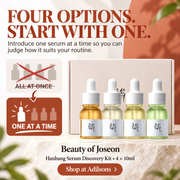 Adilsons Beauty | 8112766025909 | slot 03 | FOUR OPTIONS. START WITH ONE.
