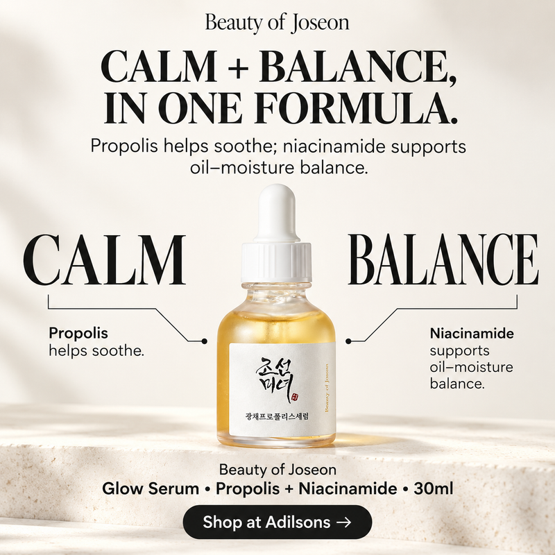 Adilsons Beauty | 8112880844981 | slot 05 | CALM + BALANCE, IN ONE FORMULA.