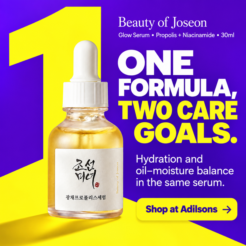 Adilsons Beauty | 8112880844981 | slot 17 | ONE FORMULA, TWO CARE GOALS.