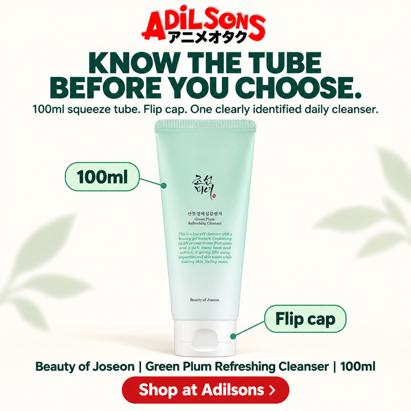 Adilsons Beauty | Green Plum Refreshing Cleanser 100ml | Slot 10 | KNOW THE TUBE BEFORE YOU CHOOSE.