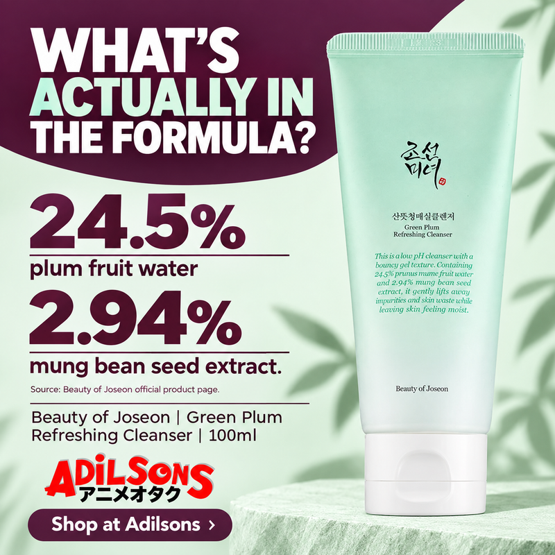 Adilsons Beauty | Green Plum Refreshing Cleanser 100ml | Slot 11 | WHAT'S ACTUALLY IN THE FORMULA?
