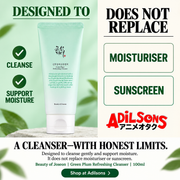 Adilsons Beauty | Green Plum Refreshing Cleanser 100ml | Slot 15 | A CLEANSER—WITH HONEST LIMITS.