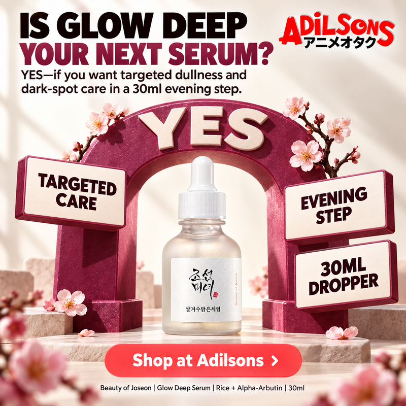 Beauty of Joseon Glow Deep Serum Rice + Alpha-Arbutin 30ml Adilsons creative 20: IS GLOW DEEP YOUR NEXT SERUM?