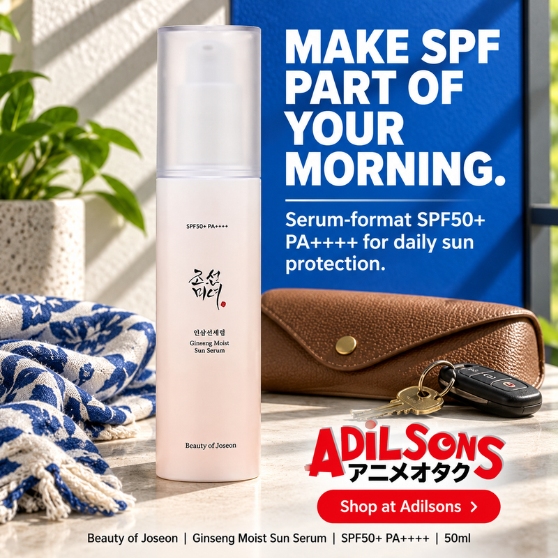 Beauty of Joseon Ginseng Moist Sun Serum SPF50+ PA++++ 50ml Adilsons creative slot 01