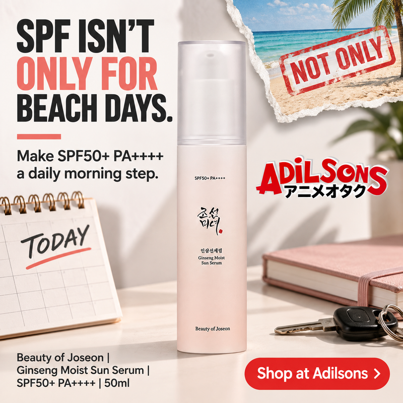 Beauty of Joseon Ginseng Moist Sun Serum SPF50+ PA++++ 50ml Adilsons creative slot 03