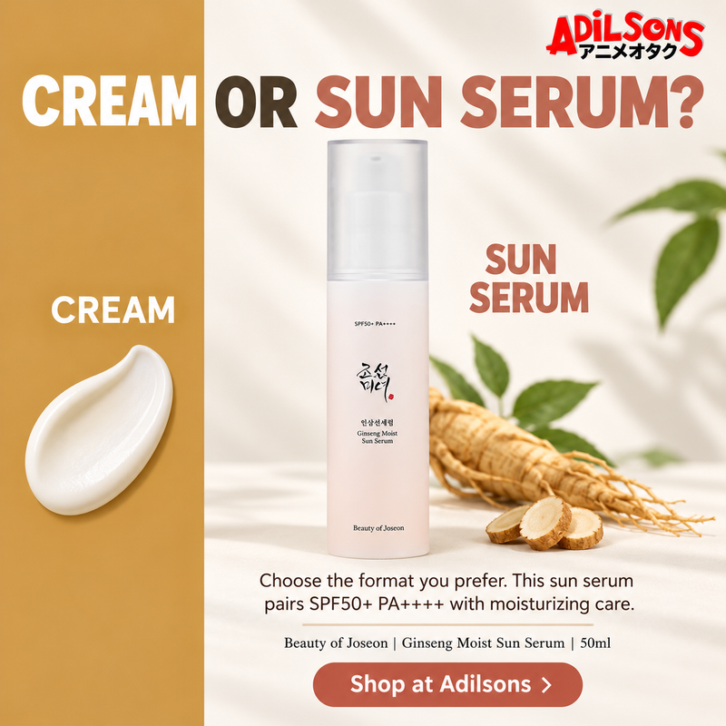 Beauty of Joseon Ginseng Moist Sun Serum 50ml — CREAM OR SUN SERUM? | Adilsons creative 6