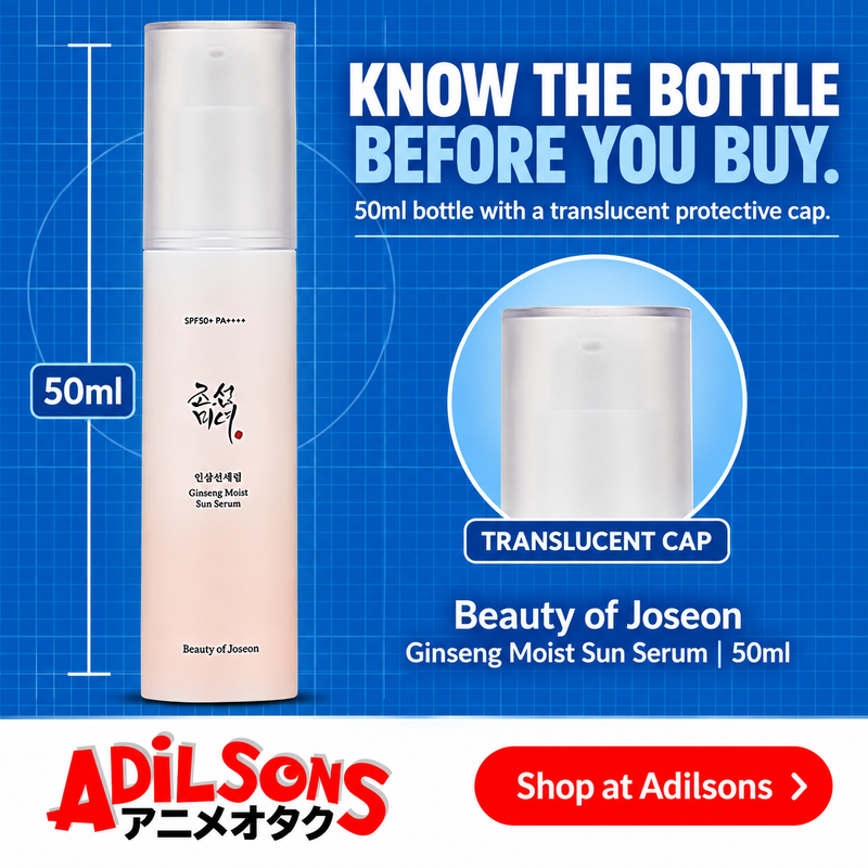 Beauty of Joseon Ginseng Moist Sun Serum 50ml — KNOW THE BOTTLE BEFORE YOU BUY. | Adilsons creative 10