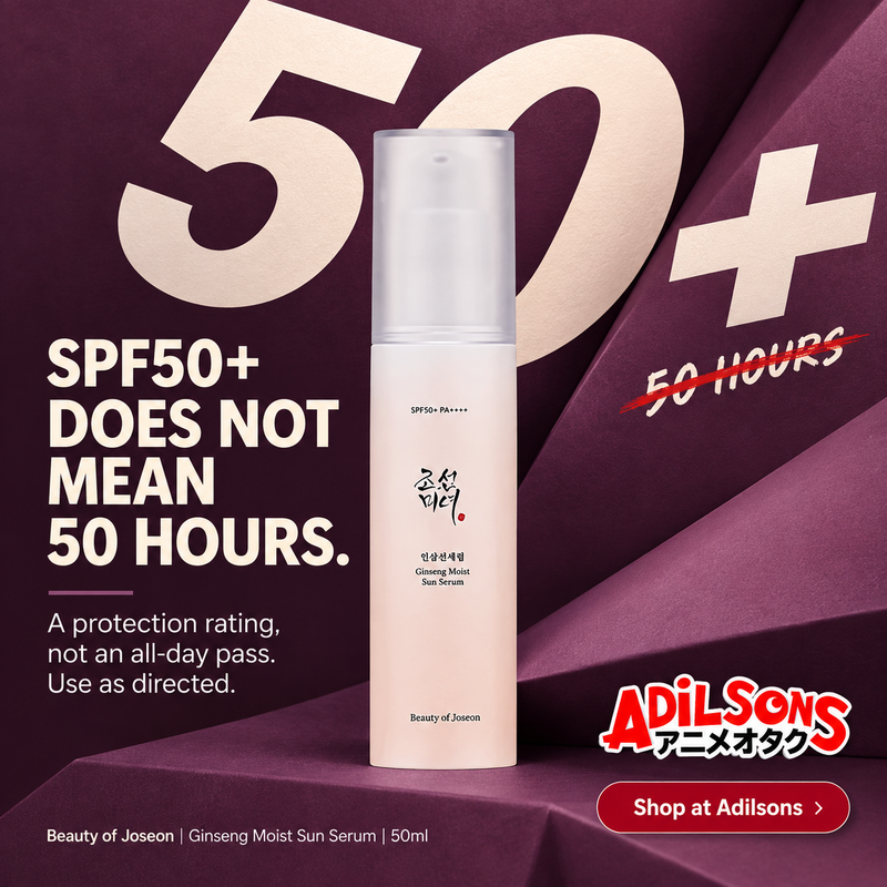 Beauty of Joseon Ginseng Moist Sun Serum 50ml — SPF50+ DOES NOT MEAN 50 HOURS. | Adilsons creative 15