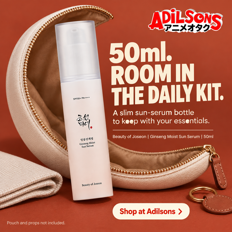 Beauty of Joseon Ginseng Moist Sun Serum 50ml — 50ml. ROOM IN THE DAILY KIT. | Adilsons creative 17