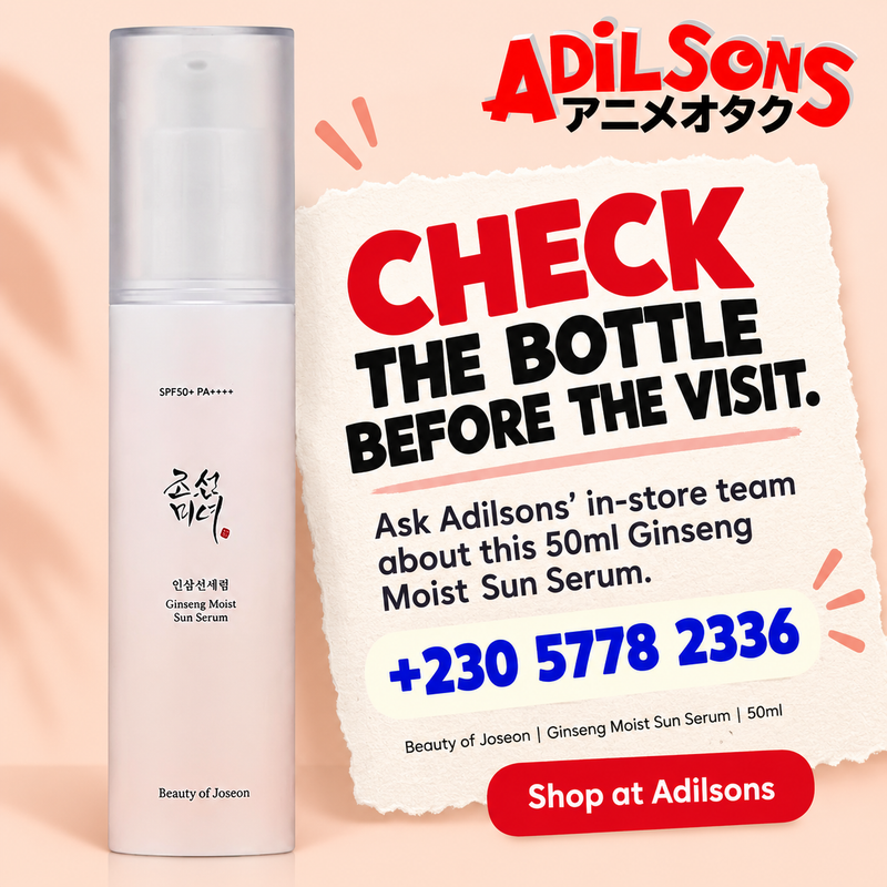 Beauty of Joseon Ginseng Moist Sun Serum 50ml — CHECK THE BOTTLE BEFORE THE VISIT. | Adilsons creative 18