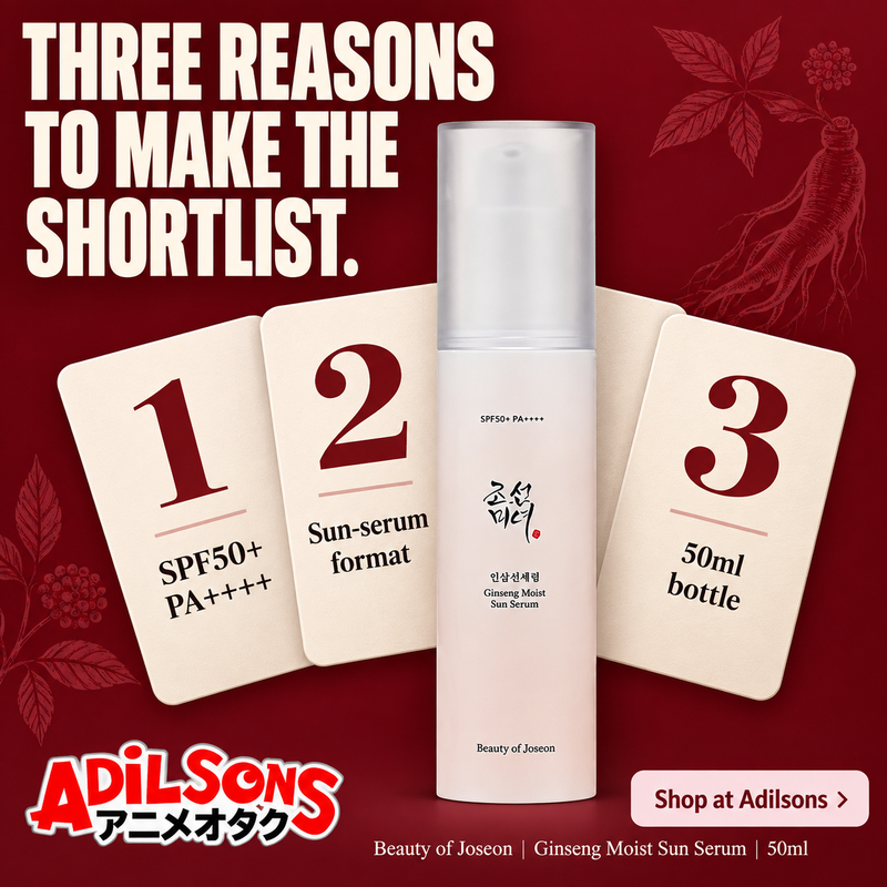 Beauty of Joseon Ginseng Moist Sun Serum 50ml — THREE REASONS TO MAKE THE SHORTLIST. | Adilsons creative 20