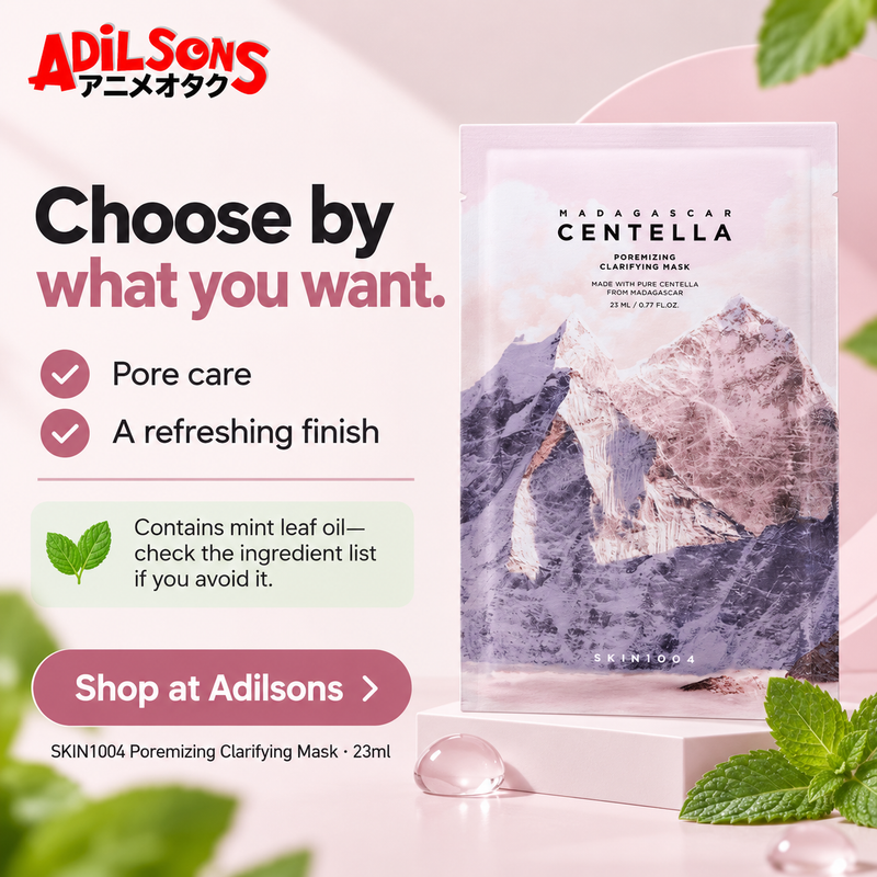 SKIN1004 Poremizing Clarifying Mask 23ml — Suitability: Choose by what you want.