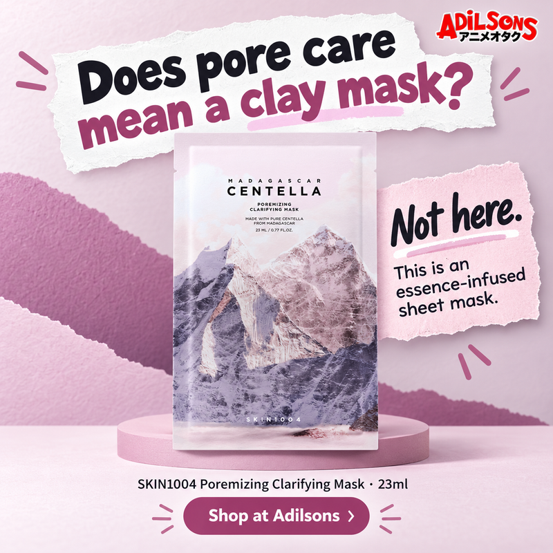 SKIN1004 Poremizing Clarifying Mask 23ml — Main objection: Does pore care mean a clay mask?