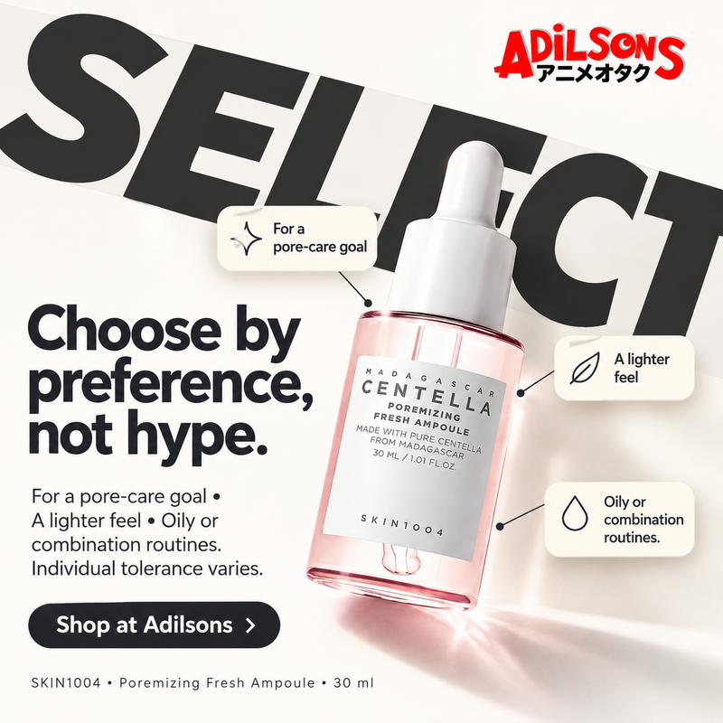 SKIN1004 Poremizing Fresh Ampoule 30ml — Suitability: Choose by preference, not hype.