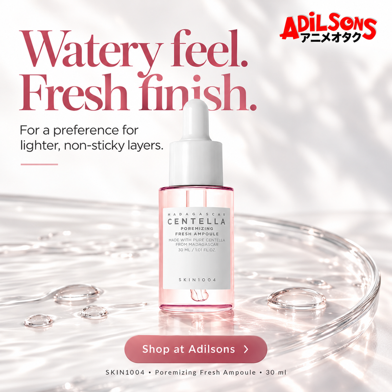 SKIN1004 Poremizing Fresh Ampoule 30ml — Texture: Watery feel. Fresh finish.