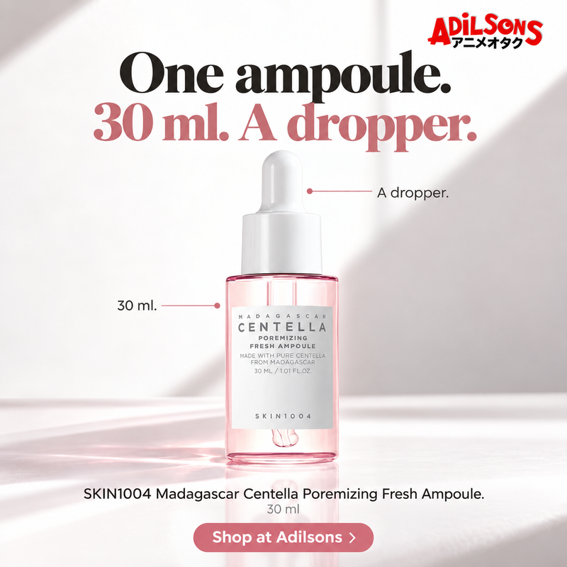 SKIN1004 Poremizing Fresh Ampoule 30ml — Inspection: One ampoule. 30 ml. A dropper.