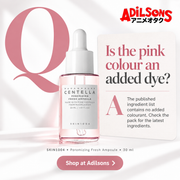 SKIN1004 Poremizing Fresh Ampoule 30ml — Objection: Is the pink colour an added dye?