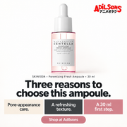 SKIN1004 Poremizing Fresh Ampoule 30ml — Choice summary: Three reasons to choose this ampoule.