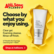 Adilsons Beauty ad for VT Reedle Shot Synergy Cleansing Gel150ml: Choose by what you enjoy using.