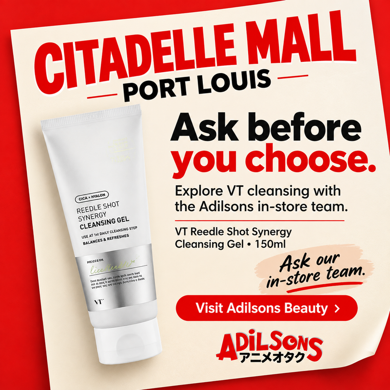 Adilsons Beauty ad for VT Reedle Shot Synergy Cleansing Gel150ml: Ask before you choose.
