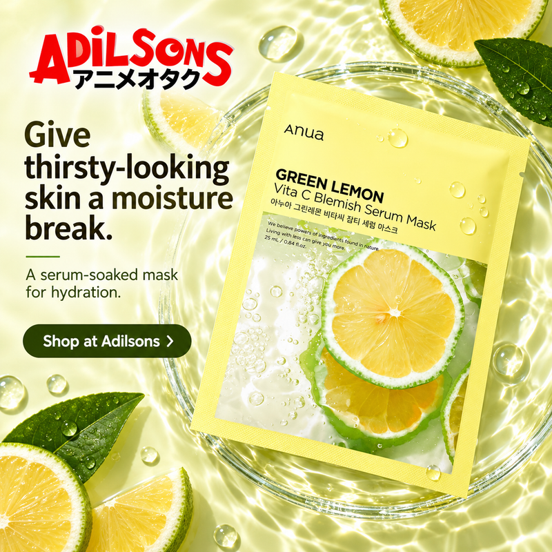 Adilsons creative 2: Give thirsty-looking skin a moisture break.