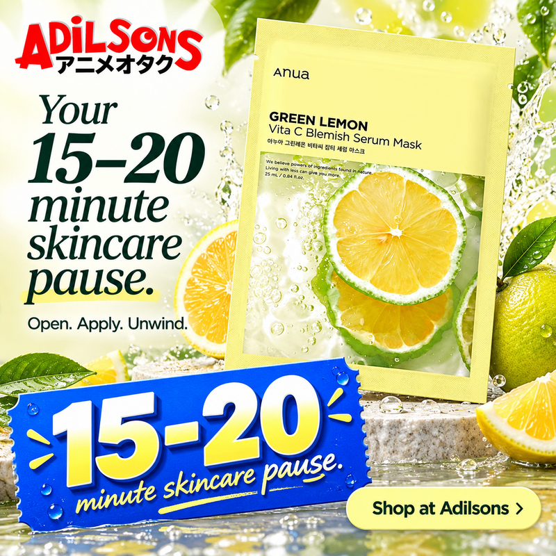 Adilsons creative 4: Your 15–20 minute skincare pause.