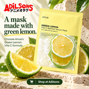 Adilsons creative 8: A mask made with green lemon.