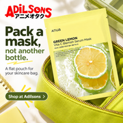 Adilsons creative 11: Pack a mask, not another bottle.