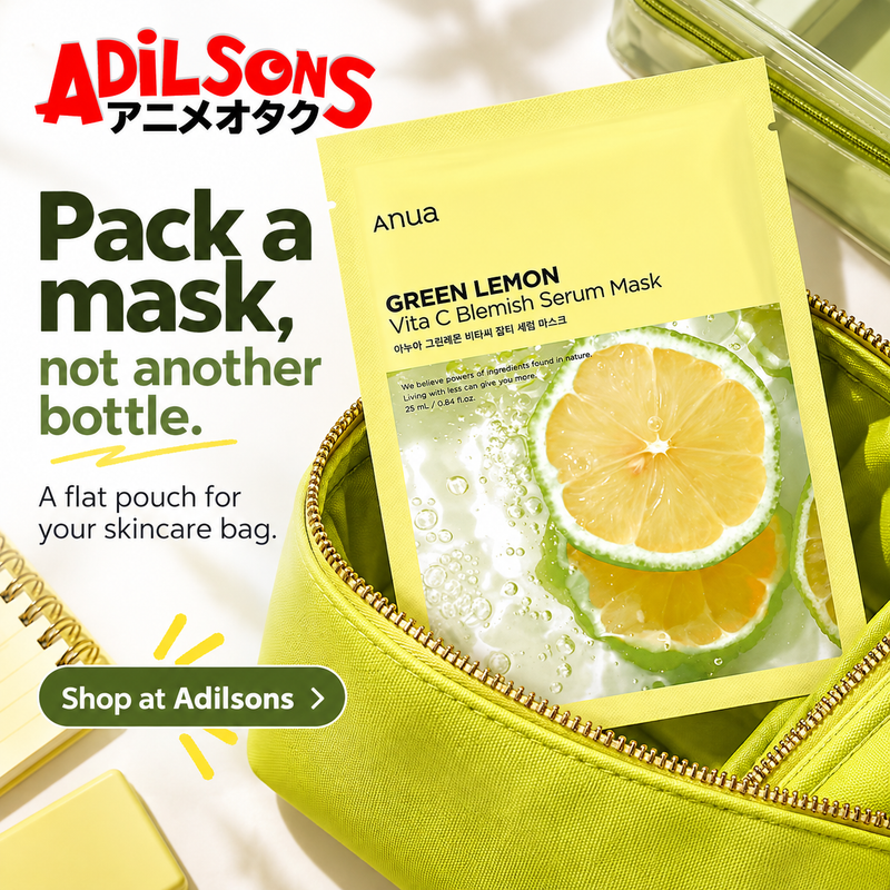 Adilsons creative 11: Pack a mask, not another bottle.
