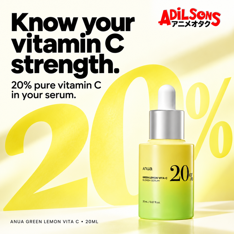 Adilsons creative 1: Know your vitamin C strength.
