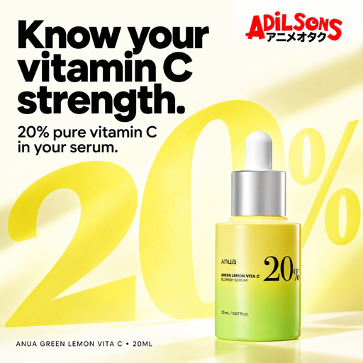 Adilsons creative 1: Know your vitamin C strength.