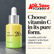 Adilsons creative 3: Choose vitamin C in its pure form.