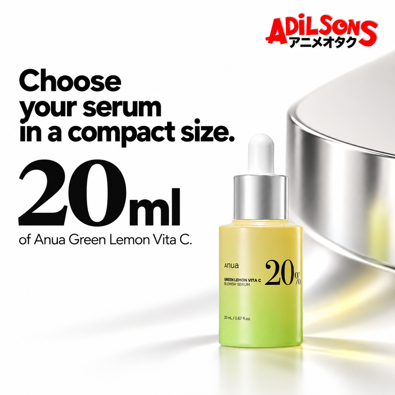 Adilsons creative 16: Choose your serum in a compact size.