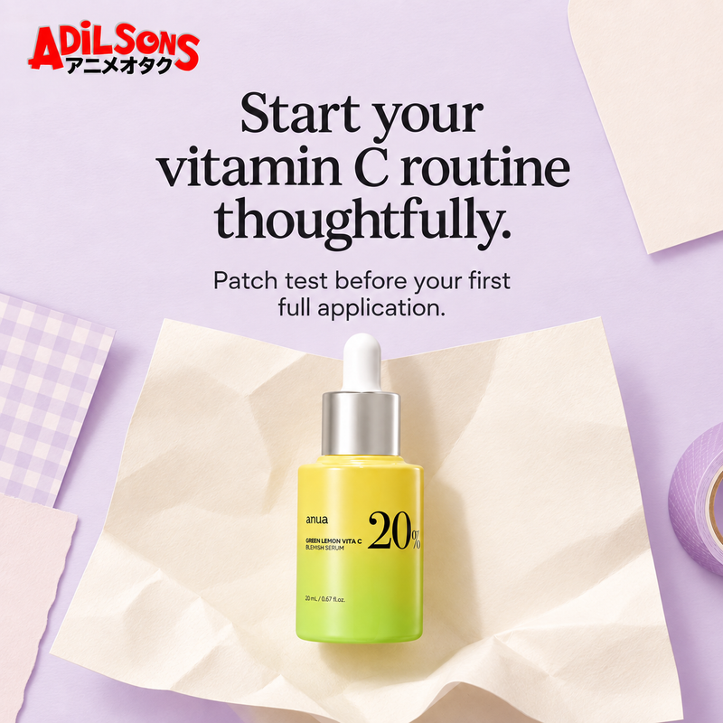 Adilsons creative 18: Start your vitamin C routine thoughtfully.