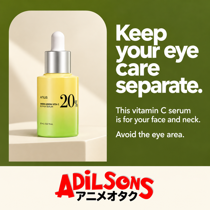 Adilsons creative 20: Keep your eye care separate.