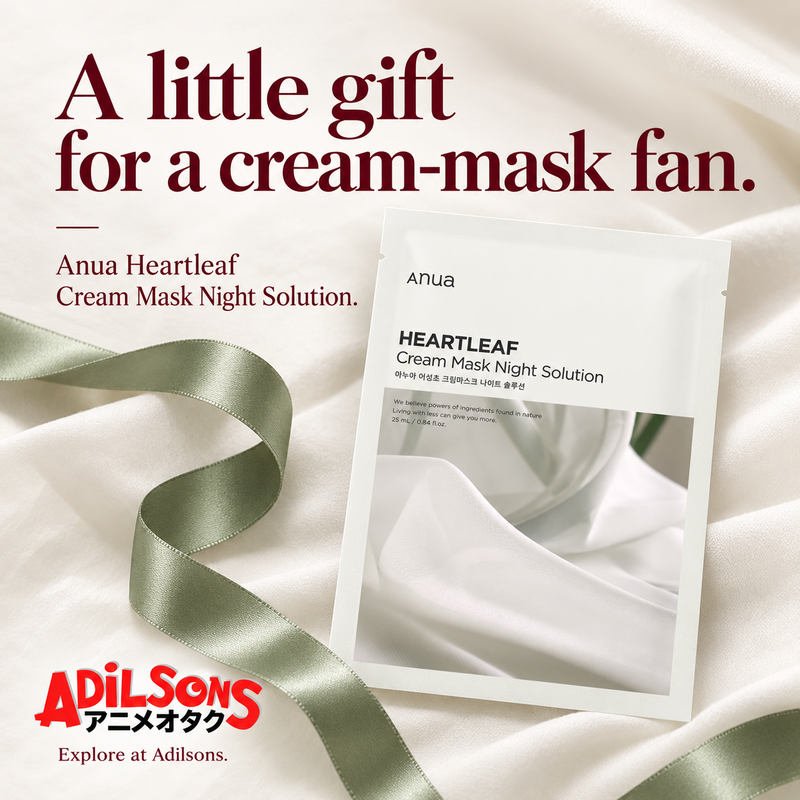 Adilsons creative 7: A little gift for a cream-mask fan.