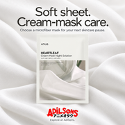Adilsons creative 10: Soft sheet. Cream-mask care.