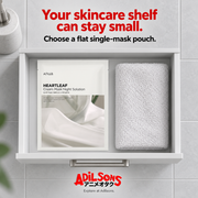 Adilsons creative 15: Your skincare shelf can stay small.