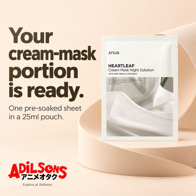 Adilsons creative 16: Your cream-mask portion is ready.