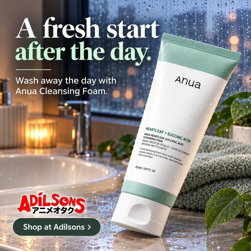 Anua Heartleaf Succinic Cleansing Foam150ml creative 1