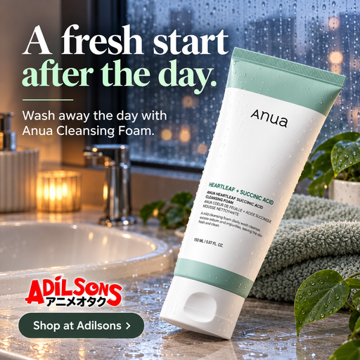 Anua Heartleaf Succinic Cleansing Foam150ml creative 1