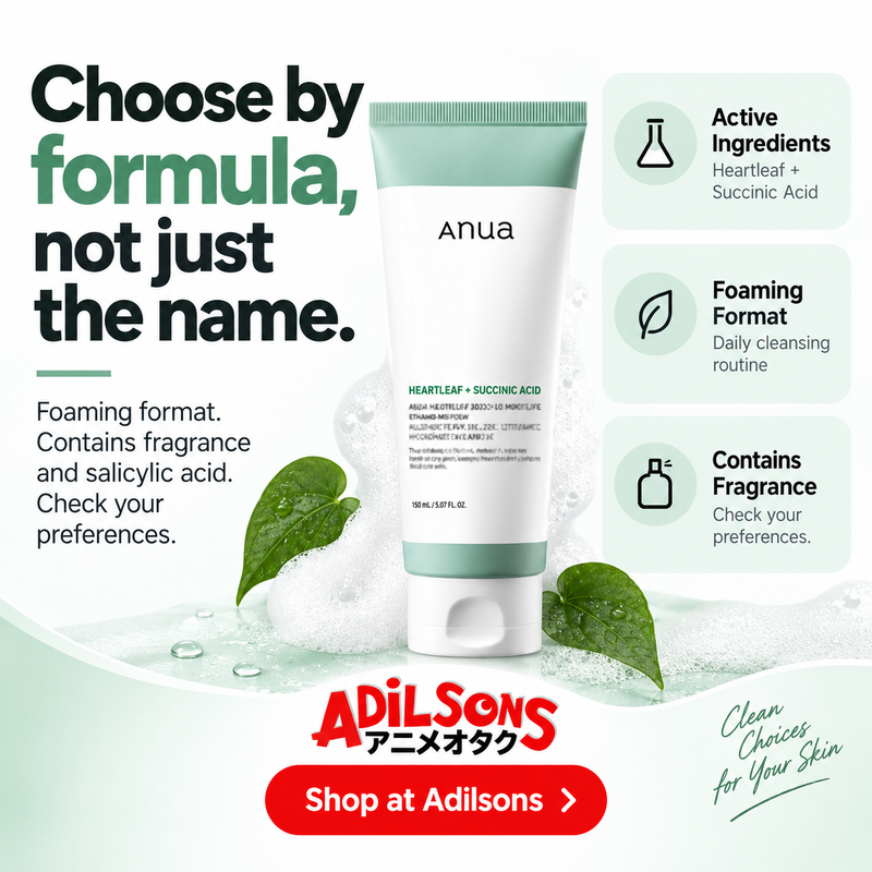 Anua Heartleaf Succinic Cleansing Foam150ml creative 8