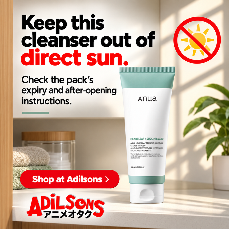 Anua Heartleaf Succinic Cleansing Foam150ml creative 16