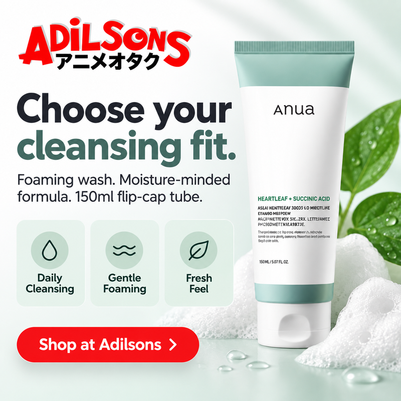 Anua Heartleaf Succinic Cleansing Foam150ml creative 20
