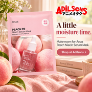Anua Peach Niacin Serum Mask single pouch - creative 1